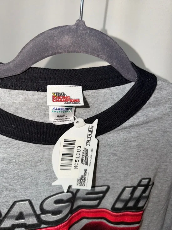 Vintage Y2K Case IH Tractor Graphic Tee Large NWT Ringer Racing Champions Farm - Picture 6 of 6